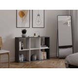 MALAX REOL 2X3 ANTRACIT/HVID #8