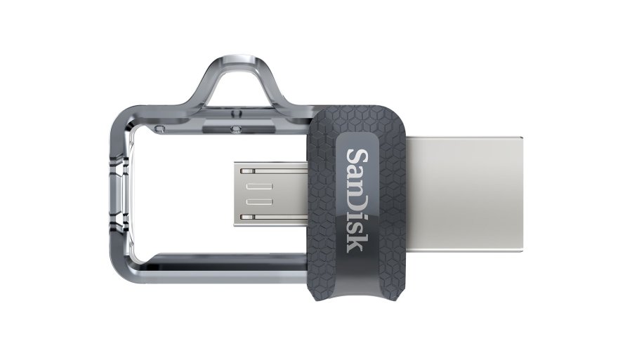 SanDisk Ultra Dual m3.0 USB-ngle 128 GB USB Type-A / Micro-USB 3.2 Gen 1 (3.1 Gen 1) Sort, Slv, Transparent #7