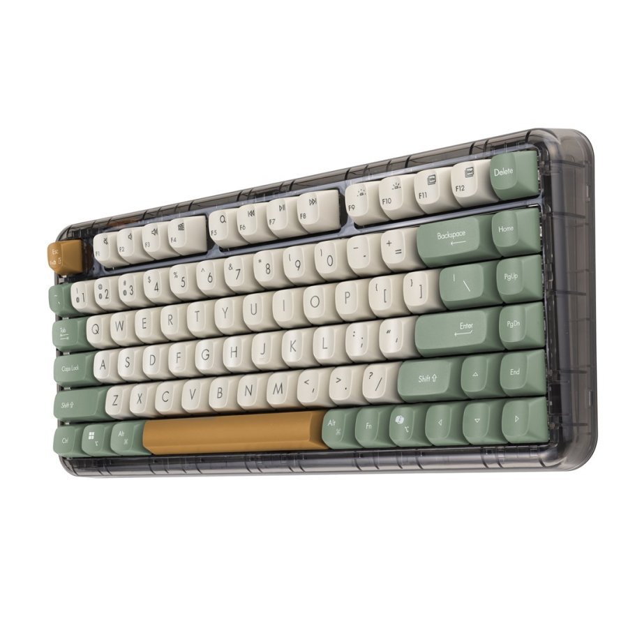 ASUS Jelly75 KD201 KEYBOARD/MK-WH/GE/83 tastatur Universel USB + RF Wireless + Bluetooth Flerfarvet #7