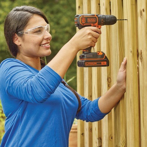 18V bore-/skruemaskine CDC18BAFC-QW BLACK+DECKER #3