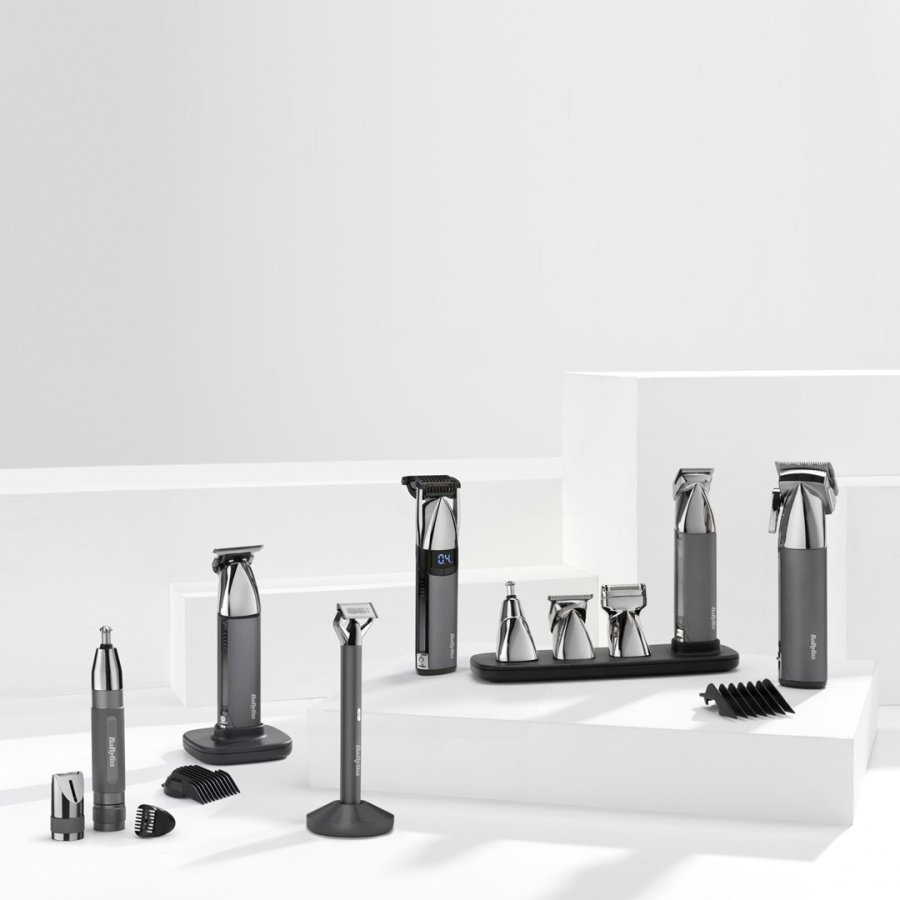 BaByliss Super-X Metal OT996E sk�g trimmer Batteri 5 5 mm V�d og t�r S�lv #10