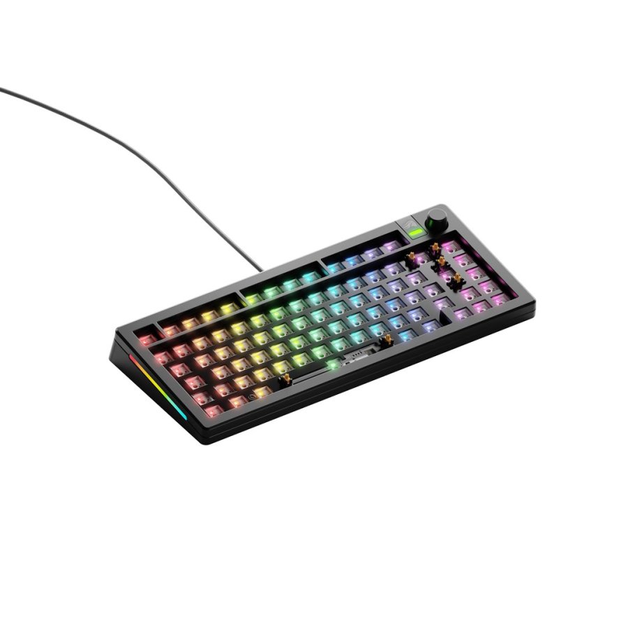 Glorious Gaming GMMK 3 75% Barebones tastatur Spil USB Nej Sort #1