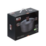 Resto Kitchenware Capella 4,6 L Rund Sort, Tr #34
