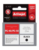 Activejet AC-40R Ink (erstatning for Canon PG-40; Premium; 25 ml; sort) #1