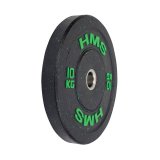 HMS Fitness HTBR10 1 stk Olympic Gummibelagt vgtskive #4