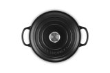 Le Creuset Signature Casserole round 22 cm black #4