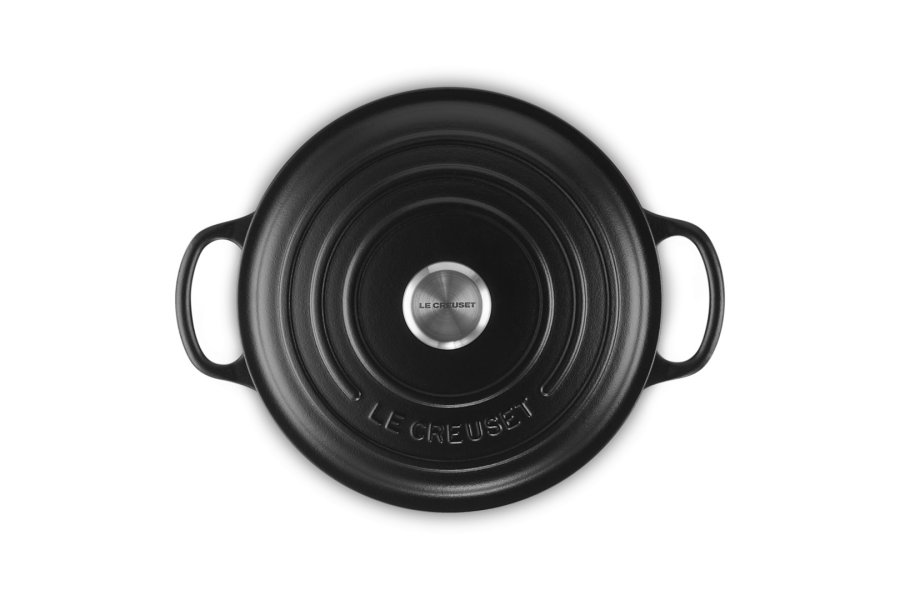 Le Creuset Signature Casserole round 22 cm black #4