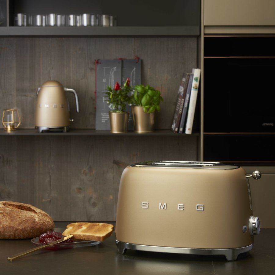 Smeg 50's Style Br�drister TSF01CHMEU Champagne #11