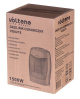Keramisk radiator 1500W VO0278 Volteno #5