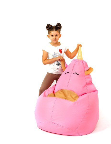 Puf GO GIFT Pink Oxford 105 x 80 cm #2