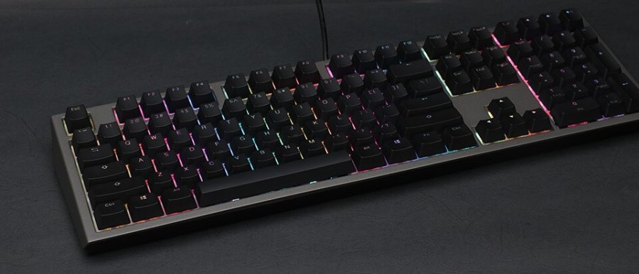 Ducky Shine 7 tastatur Spil USB Tysk Sort, Gr #4