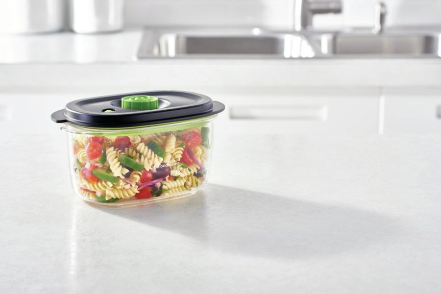 FoodSaver FFC022X enhed til madopbevaring Oval Kasse 1,2 L Sort, Transparent 1 stk #1
