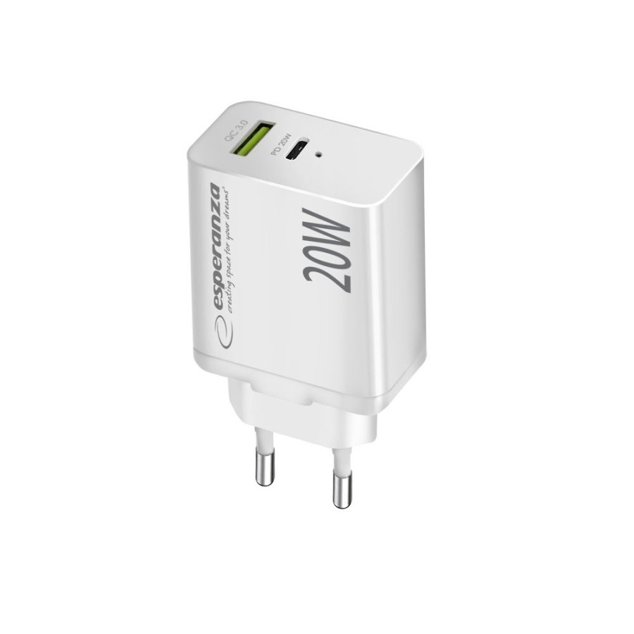 Esperanza EZC105W netoplader 20W Hvid #4