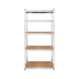 Metalreolskab 175 kg x5 180x90x40cm Rebel, galvaniseret, udtrkkeligt, MDF, RB-1250 #10