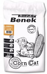 SUPER BENEK Corn Classic Kattegrus af majs Naturlig, Klumpning 35 l #1