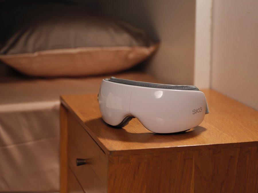 SKG ES500 massageapparat �je Hvid #4