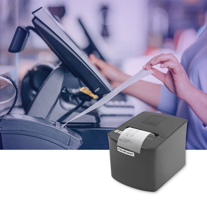Qoltec 50256 Kvitteringsprinter | voucher | termisk | USB #9