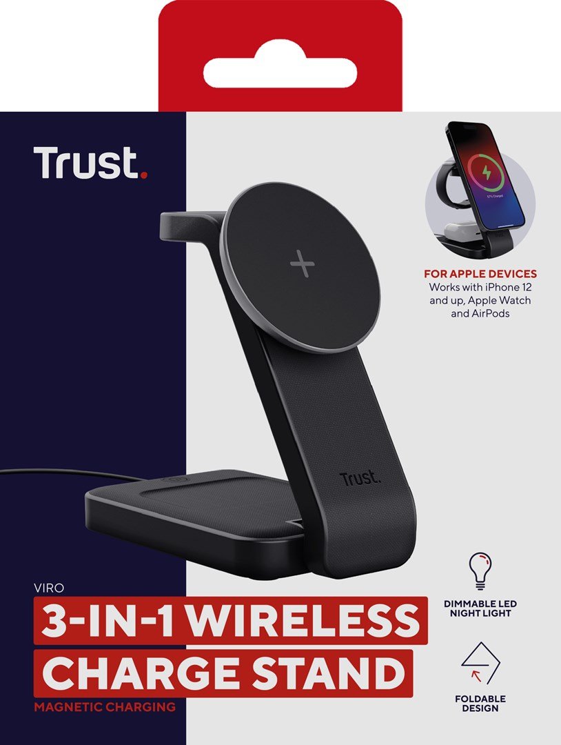 Trust Viro Hovedtelefoner, Headset, Smartphone, SmartWatch Sort USB Trdls opladning #8