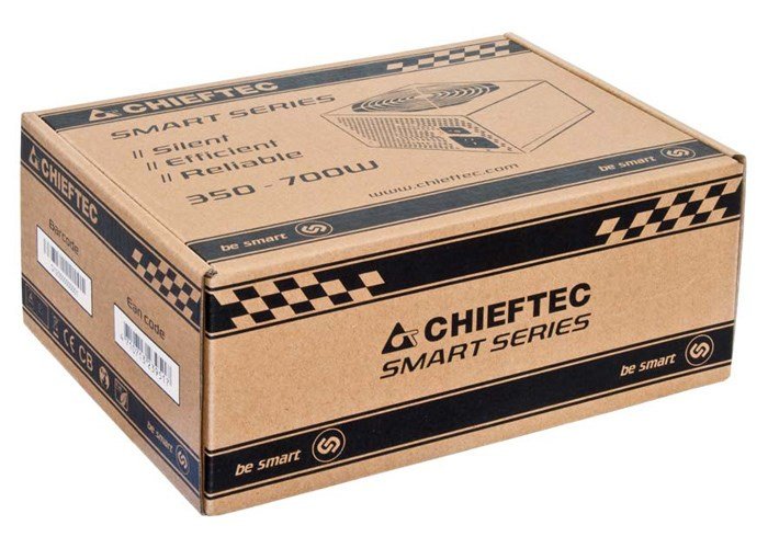 Chieftec Smart GPS-500A8 enhed til str�mforsyning 500 W 20+4 pin ATX ATX Sort #5