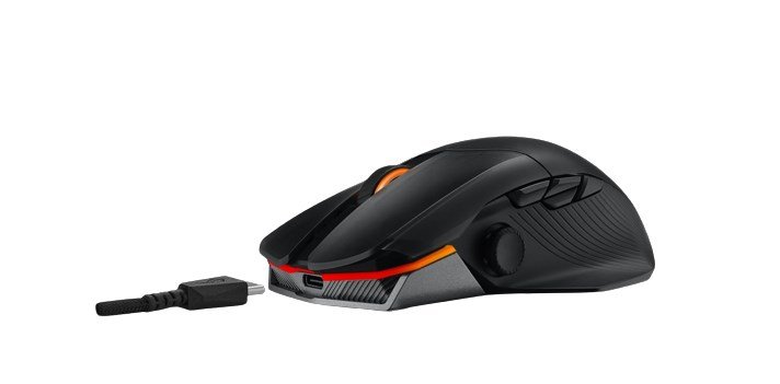 ASUS ROG Chakram X Origin mus Spil Hjre hnd RF Wireless + Bluetooth + USB Type-A Opto-mekanisk 36000 dpi #3