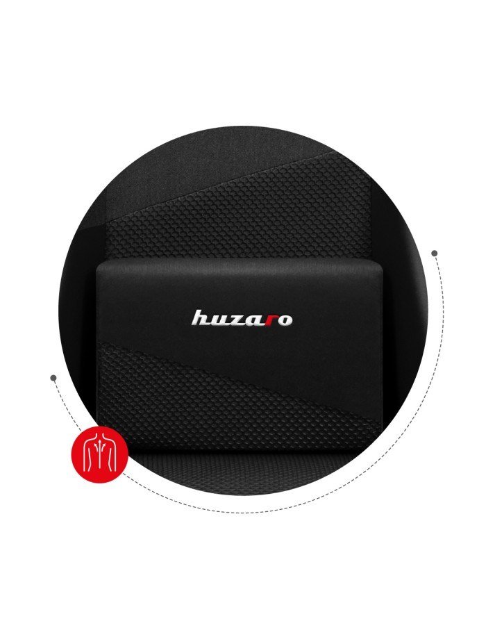 Huzaro Force 6.3 PC gamingstol Spand (vugge) sde Sort, Flerfarvet #11
