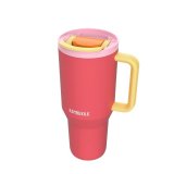 Termokrus med teleskopsugerr Kambukka Rio Tumbler 950 ml Pink Papaya #3