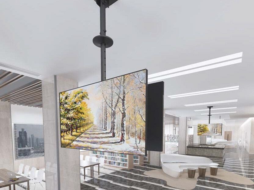 Equip 650370 skrmbeslag til skiltning 165,1 cm (65