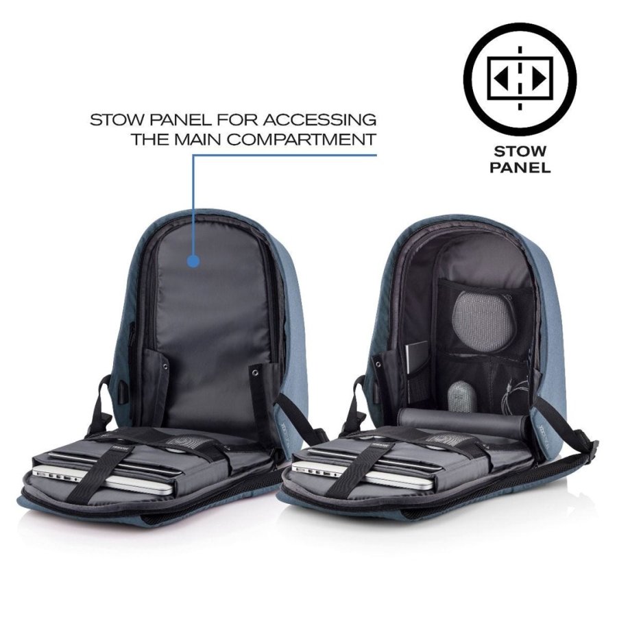 XD DESIGN ANTI-TYVERI RYGSK BOBBY HERO SMALL NAVY BLUE P/N: P705.709 #5