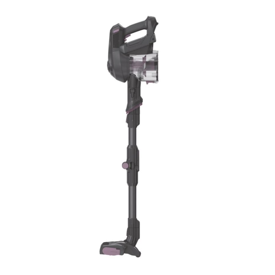 Hoover HF1 HF103X 011 Stick vakuum Batteri Dry Stof Posels 0,9 L 170 W Titanium #116