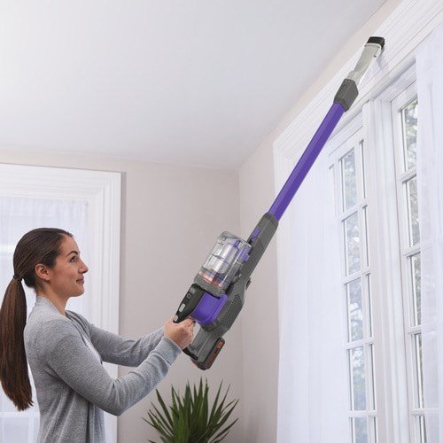 Black & Decker BHFEV182CP stav stvsuger & elektrisk kost 2-in-1 stick vacuum Batteri Dry Posels 36 W Violet 2 At #25