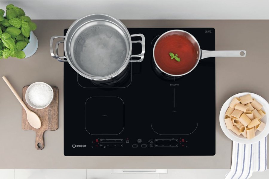 Indesit IB 65B60 NE Sort Indbygget 59 cm Zone induktionskogeplade 4 zone(s) #5