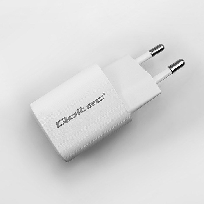 Qoltec 50763 oplader til mobil enhed Laptop, Brbar spillekonsol, Strmbank, Smartphone, SmartWatch, Tablet Hvid Vekselstrm Hurtig opladning Indendrs #3