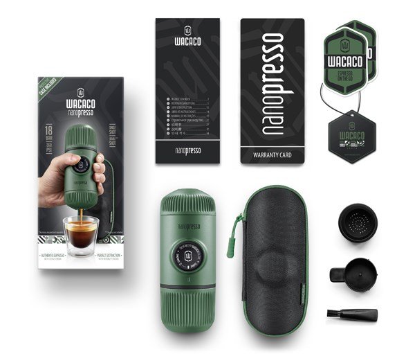 Wacaco Nanopresso Elements Moss Green Gr�n #3