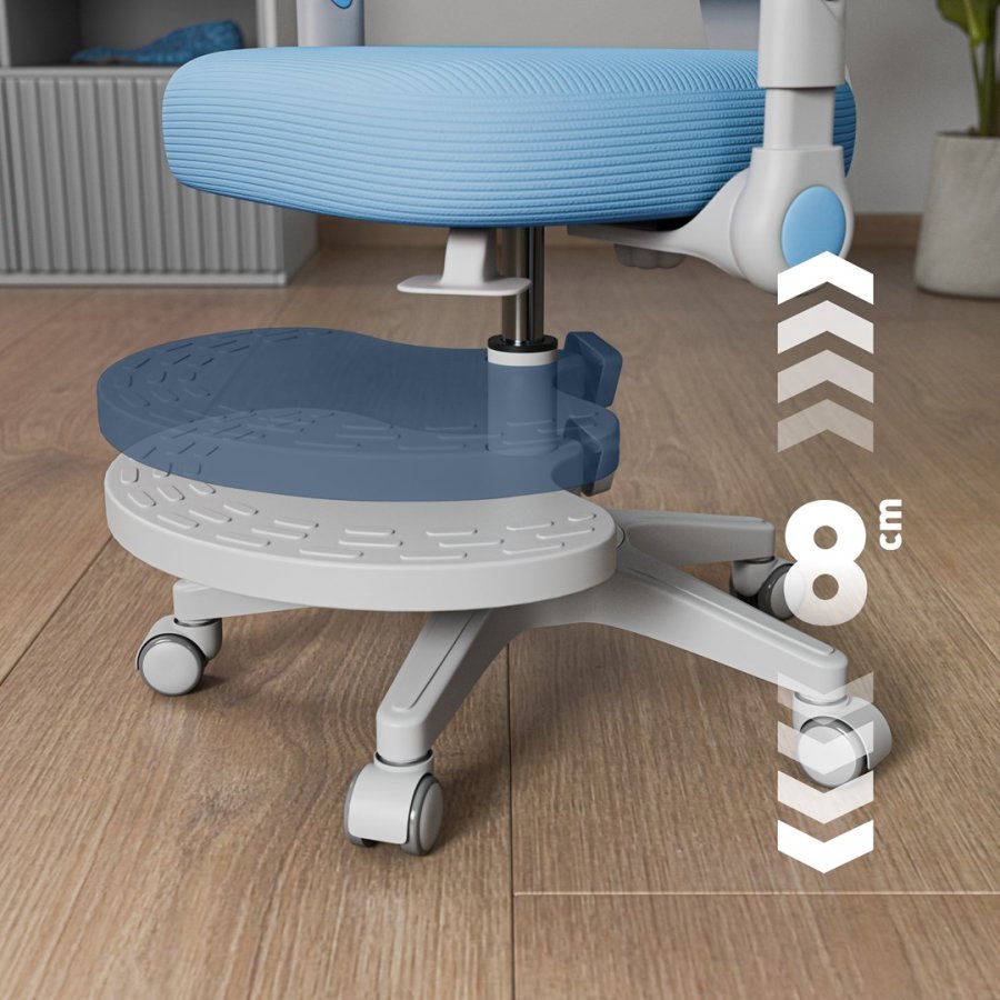 Fotel obrotowy Junior 5.0 Blue #10