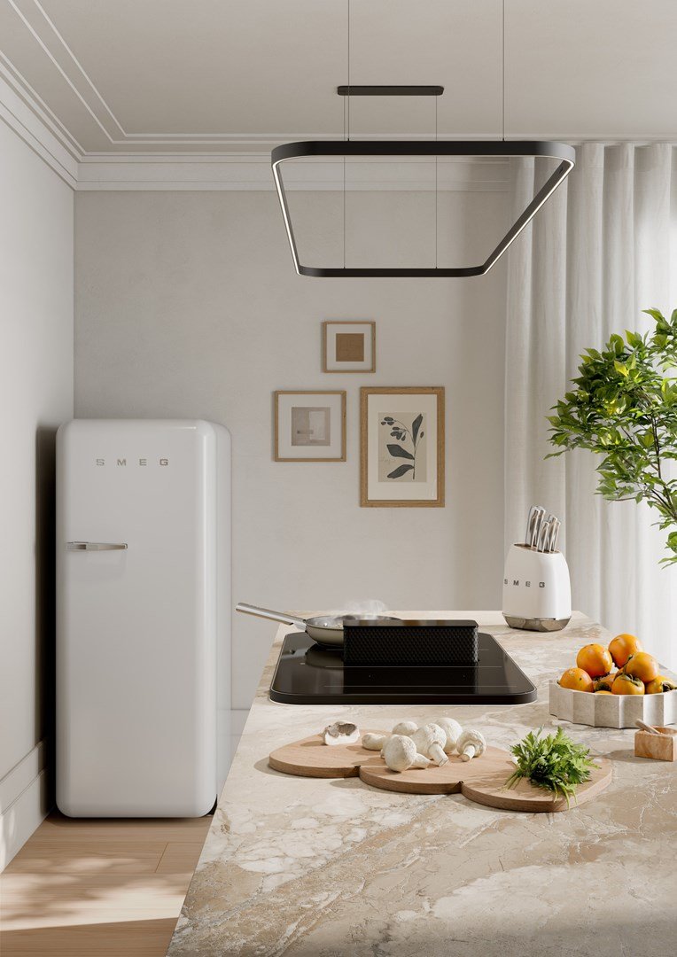 Smeg 50's Style Gryder & Pander FPF2402CRM Creme #11
