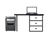 Rexel Momentum M515 paper shredder Micro-cut shredding 1.5 cm Black #7