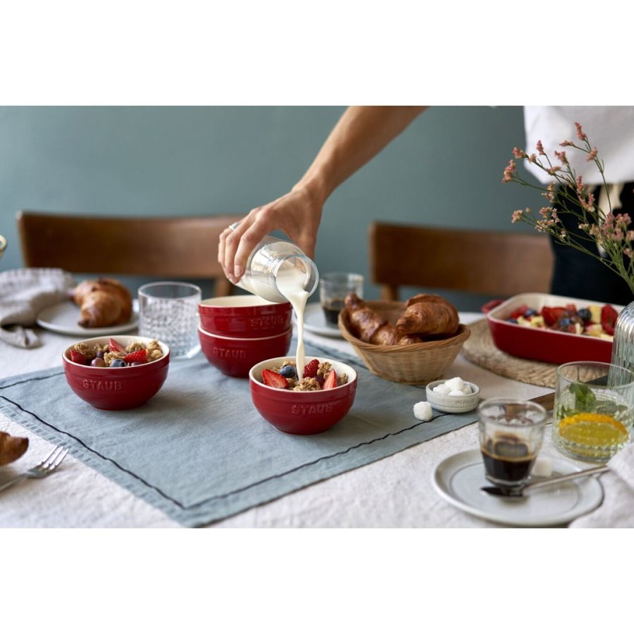 Staub Ceramique Sklst 0,4 L Rund Keramisk Rd 4 stk #13