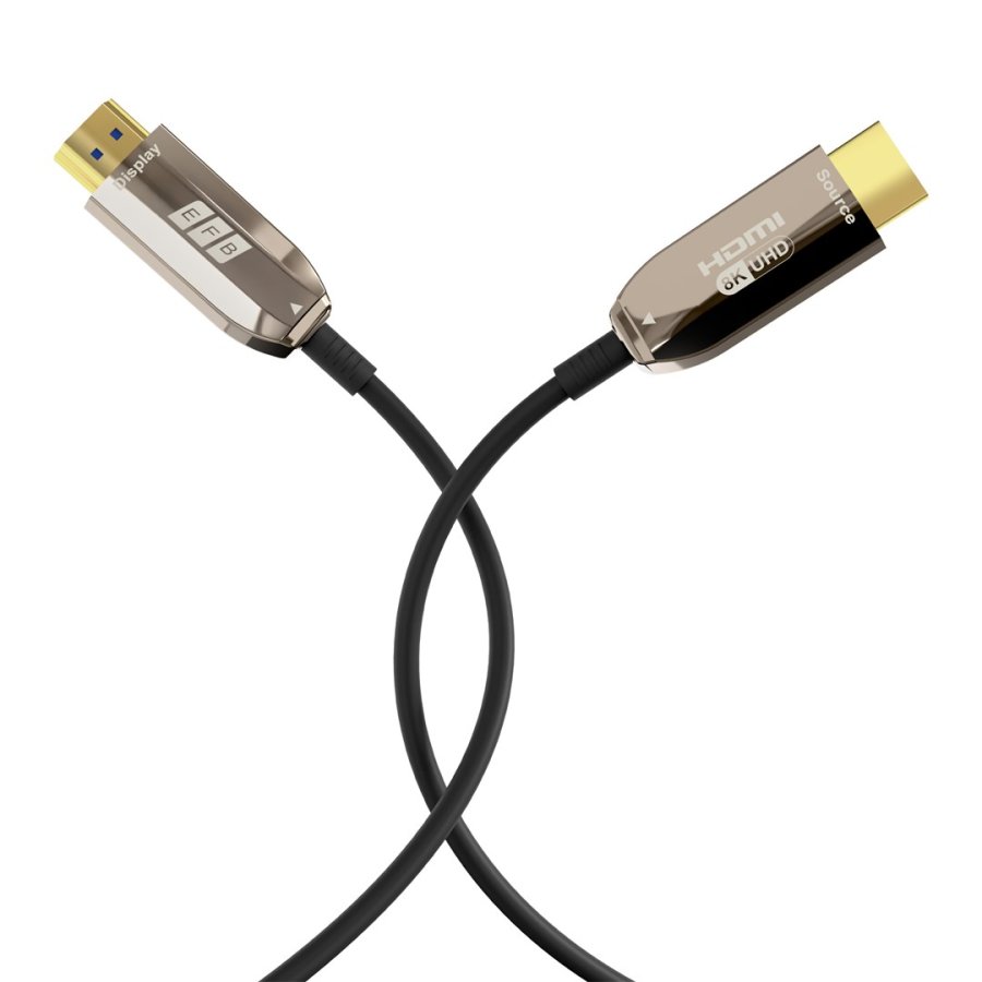 EFB Elektronik HDMI-21-00007 HDMI-kabel 20 m HDMI Type A (Standard) Sort, Rustfrit st�l #2