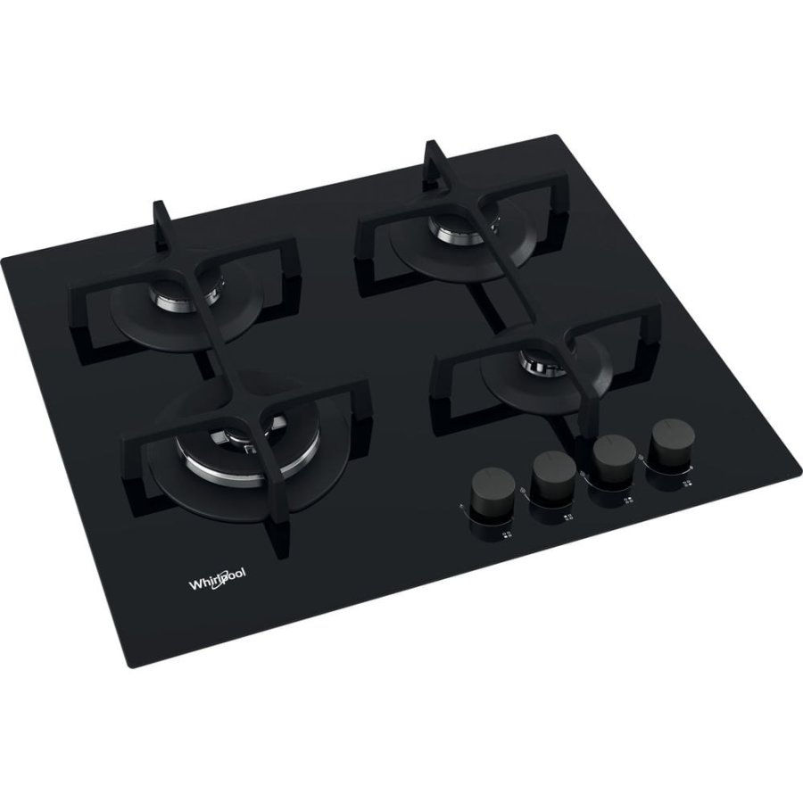 Whirlpool AKT 627/NB1 Sort Indbygget 59 cm Gaskomfur 4 zone(s) #6