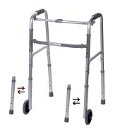 Trifunktionel rollator til genoptrning i aluminium #4
