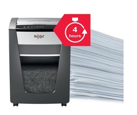 Rexel Momentum M515 paper shredder Micro-cut shredding 1.5 cm Black #8