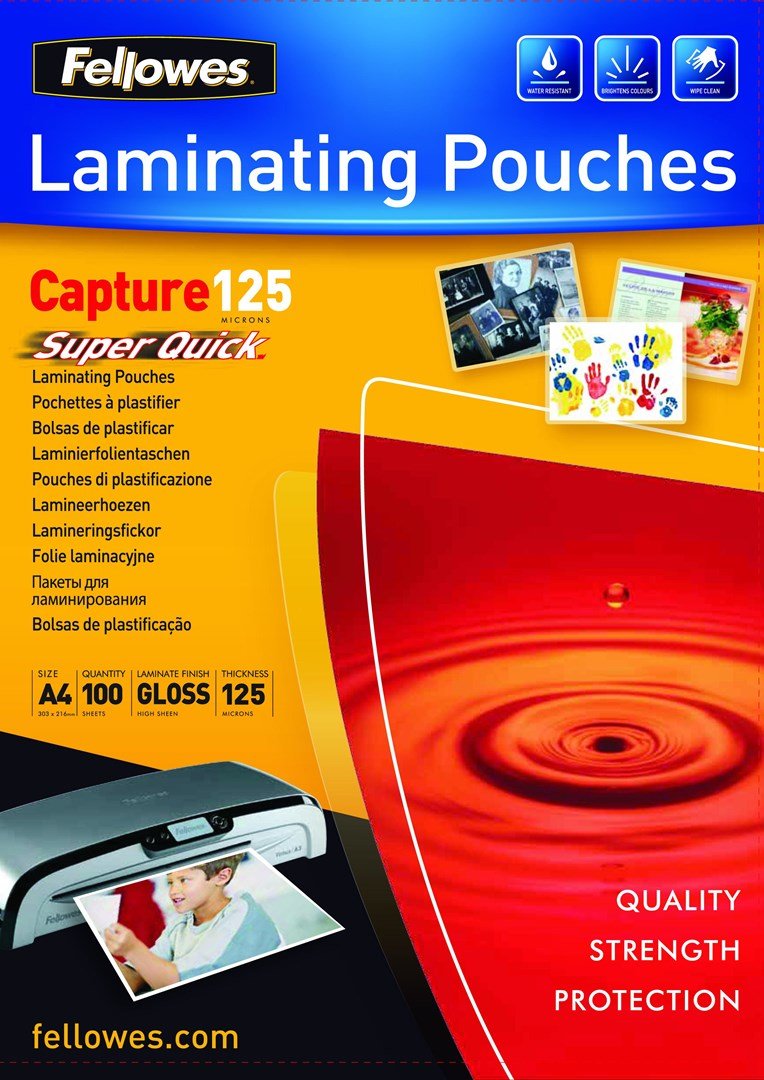 Fellowes 5440101 plastlomme 100 stk #1