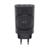 RealPower 450476 oplader til mobil enhed Str�mbank, SmartWatch, Tablet Sort Vekselstr�m Tr�dl�s opladning Hurtig opladning Indend�rs #3
