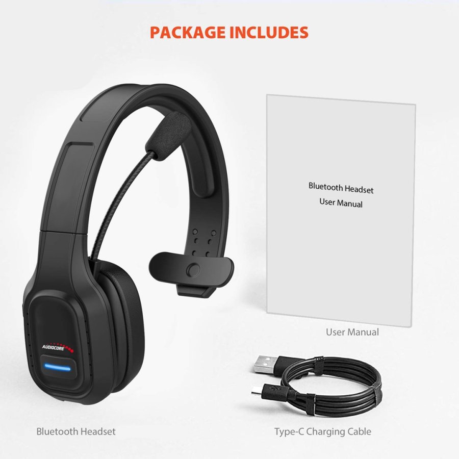 Bluetooth headset med mikrofon AudioCore AC864 #10