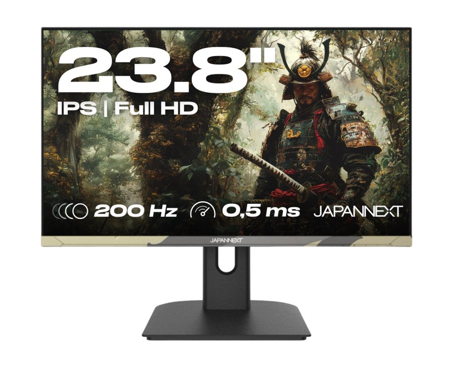 JAPANNEXT JN-IPS238FHD200F-HSP-CAMO computersk�rm 61 cm (24