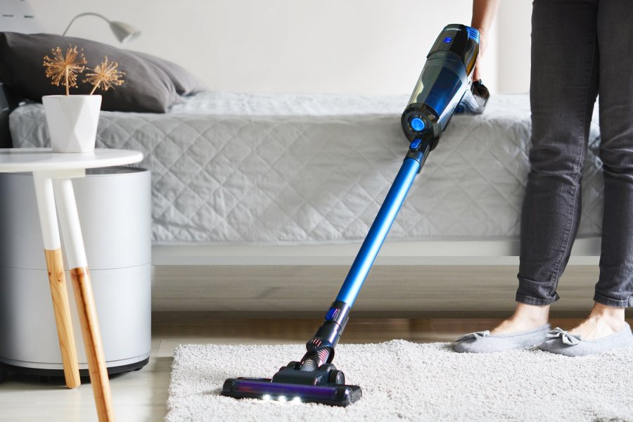 Blaupunkt VCH602BL stav stvsuger & elektrisk kost 2-in-1 stick vacuum Batteri Dry Cyclonisk Posels 0,7 L 135 W Sort, Bl #2