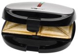 Clatronic ST/WA 3670 sandwichtoaster 800 W Sort, Rustfrit stl #1