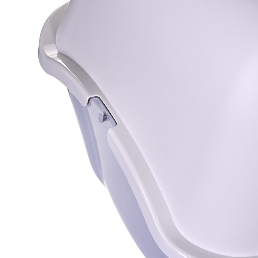 DIAMENTIQ BAYA white/light grey -  kattebakke - 55,5 x 40 x 38,7 cm #9