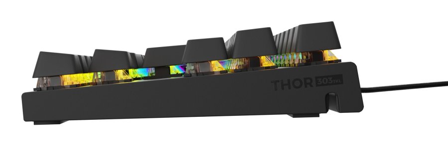 GENESIS Thor 303 TKL tastatur Spil USB QWERTZ Tysk Sort #7