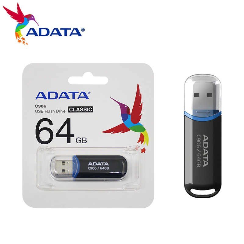 ADATA C906 USB-ngle 64 GB USB Type-A 2.0 Sort #3